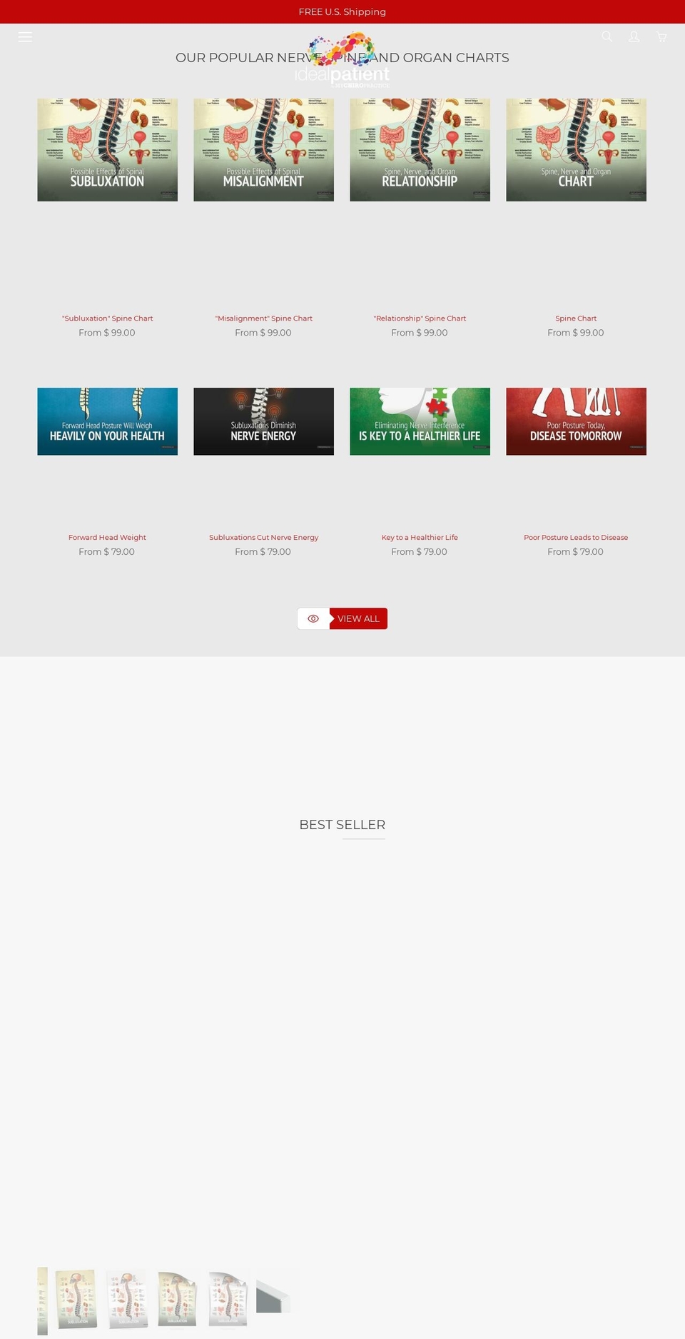 idealpatient.com shopify website screenshot