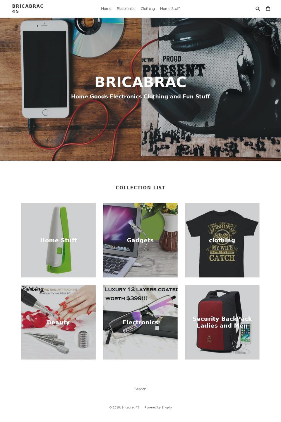 idealsolutions23.com — Shopify storefront screenshot