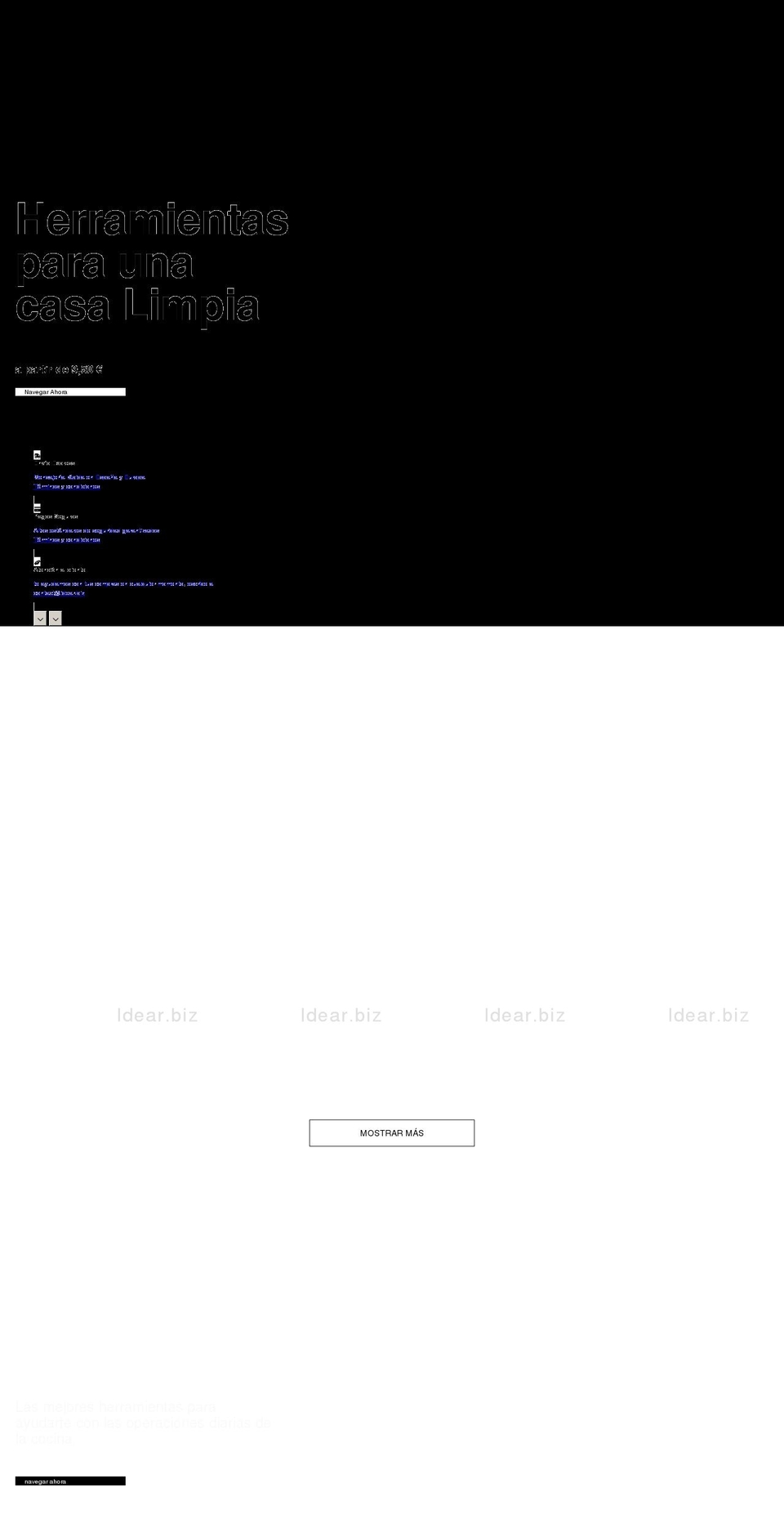 idear.biz shopify website screenshot