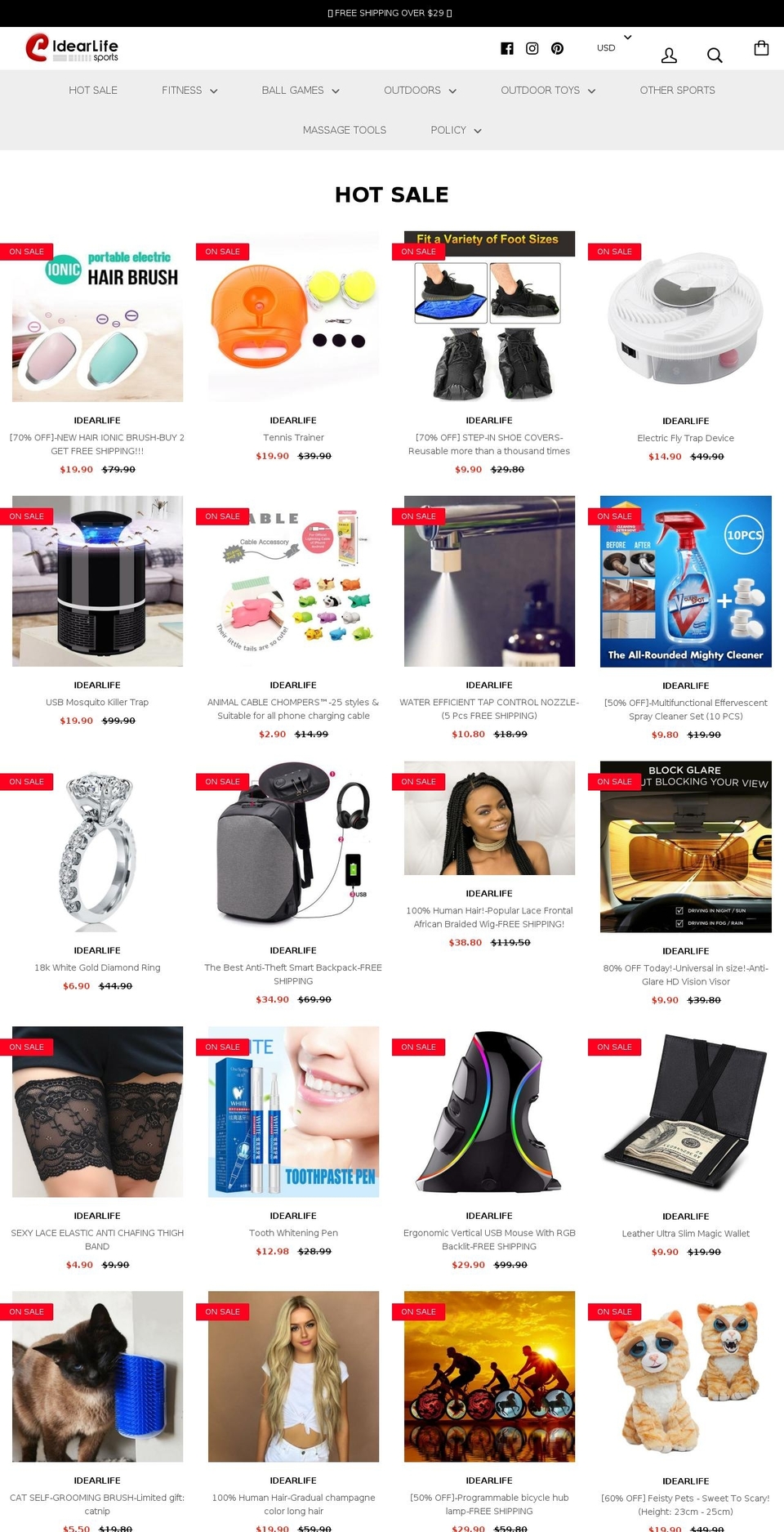 idearlife.com — Shopify storefront screenshot