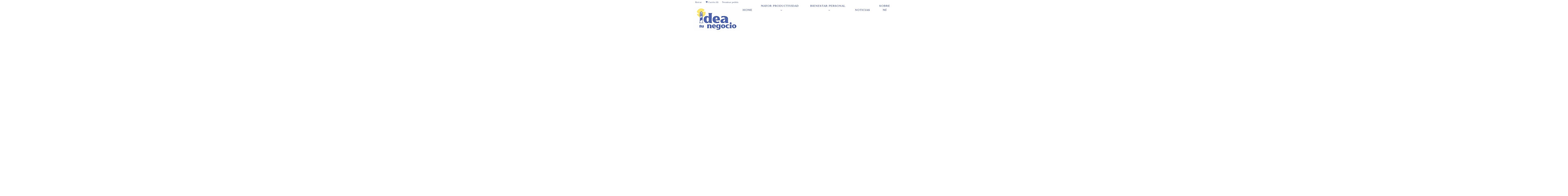 ideatunegocio.com shopify website screenshot