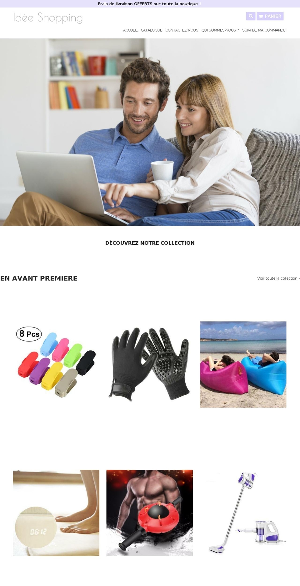 idee-shopping.fr shopify website screenshot