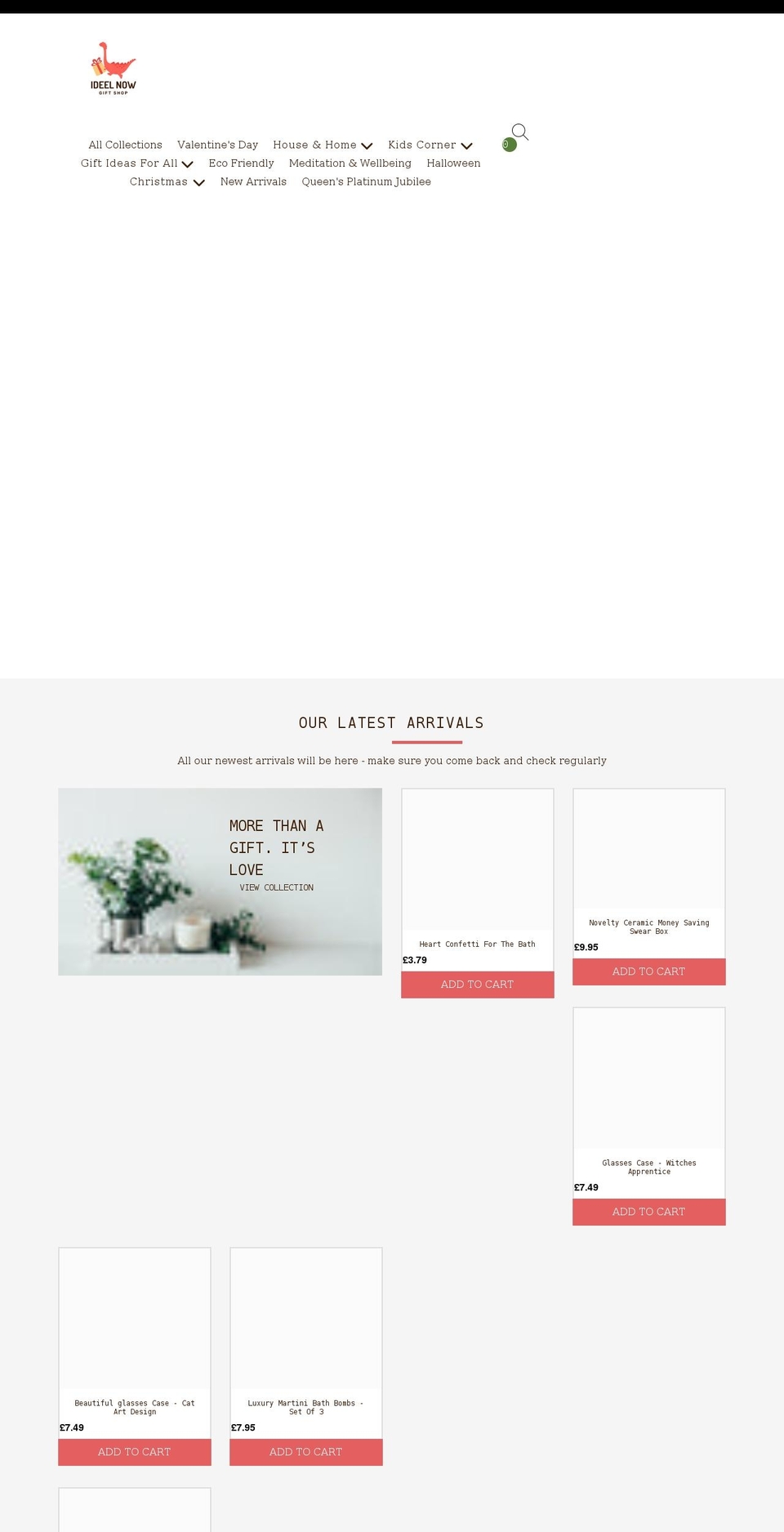 ideelnow.com shopify website screenshot