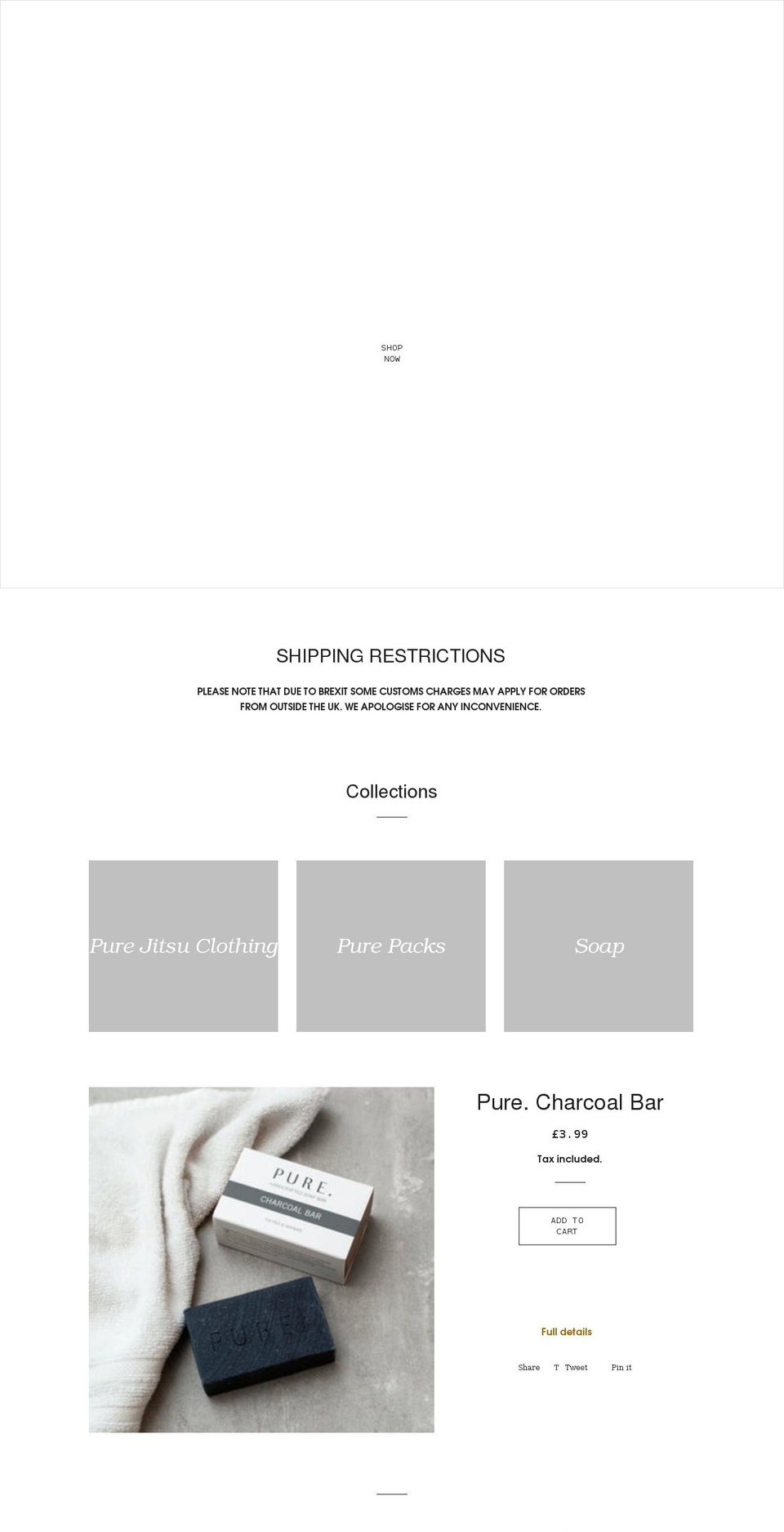 ideepure.com shopify website screenshot