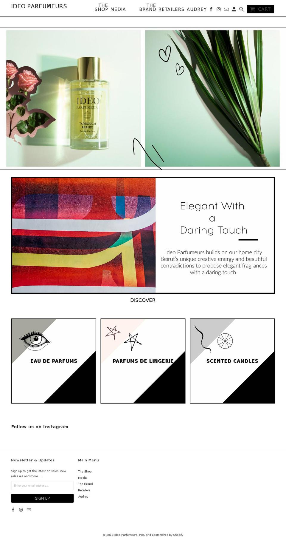 ideocoffers.com — Shopify storefront screenshot