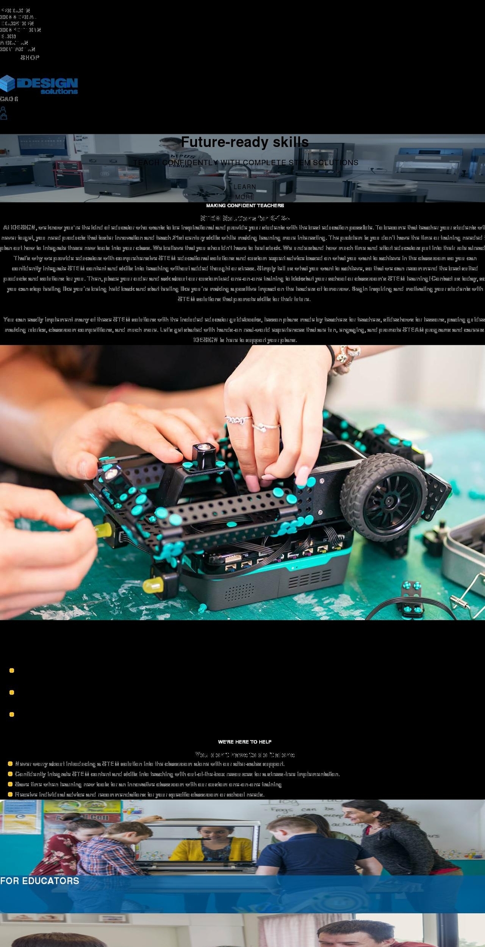 idesignsol.ca shopify website screenshot