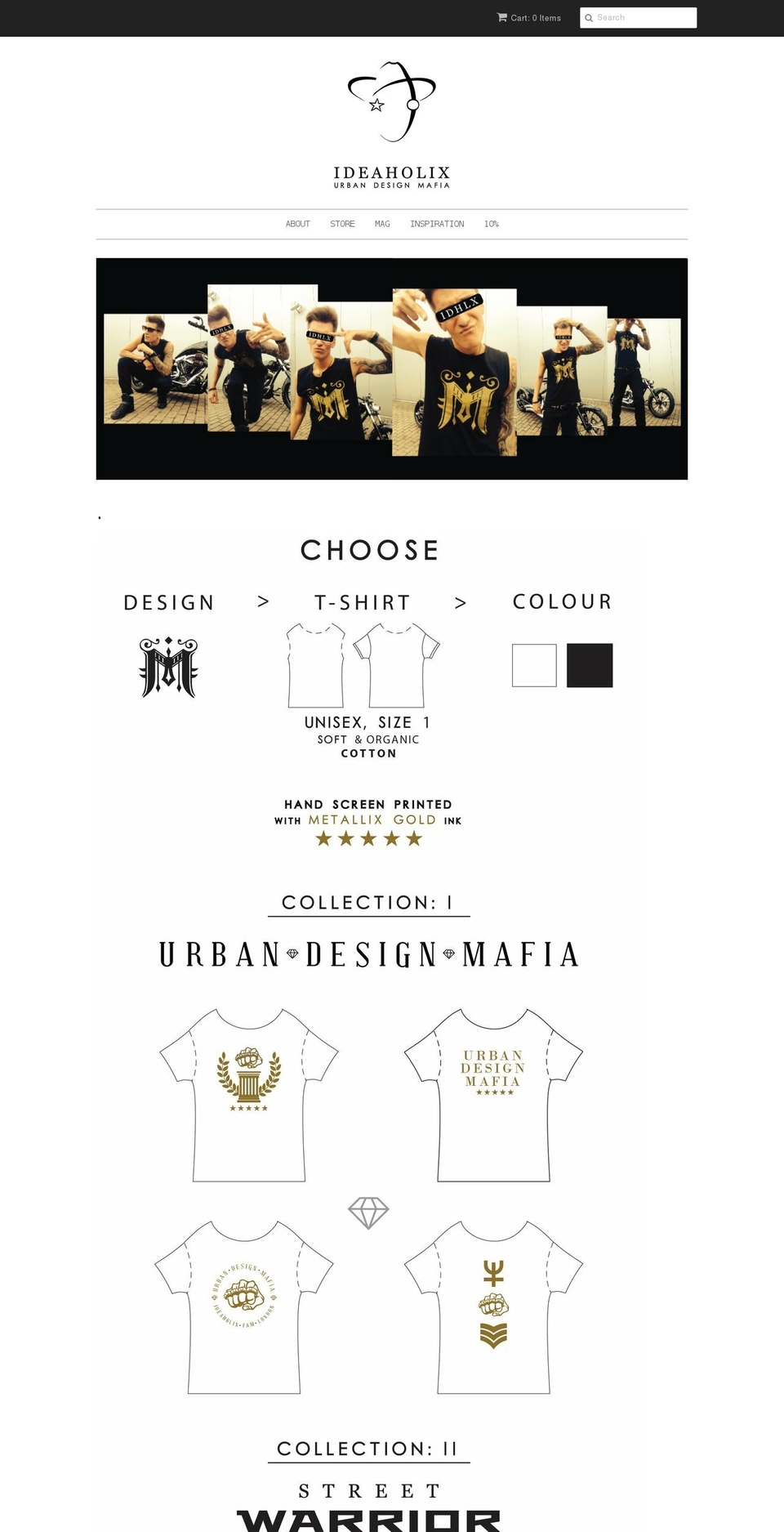 idhlx.com shopify website screenshot