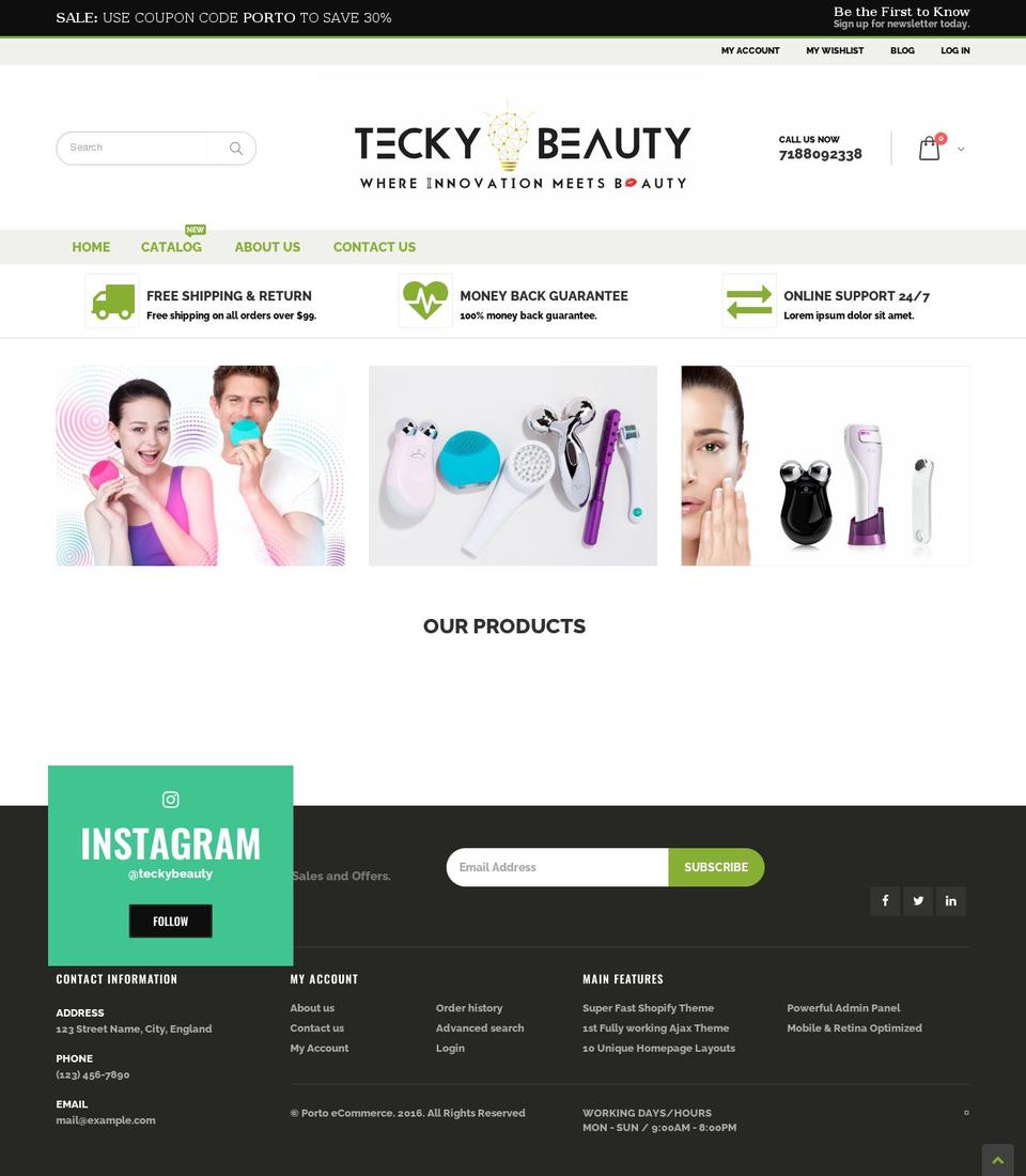 idigitalbeauty.com shopify website screenshot
