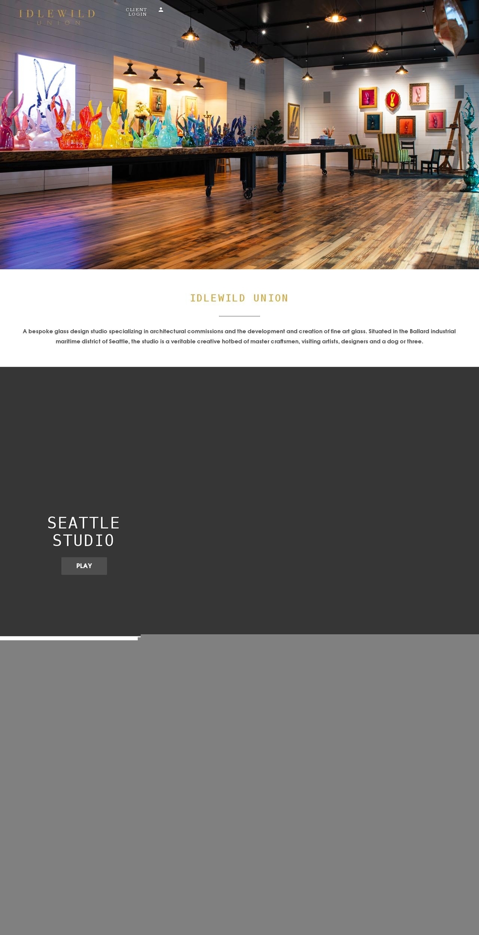 idlewildunion.com shopify website screenshot