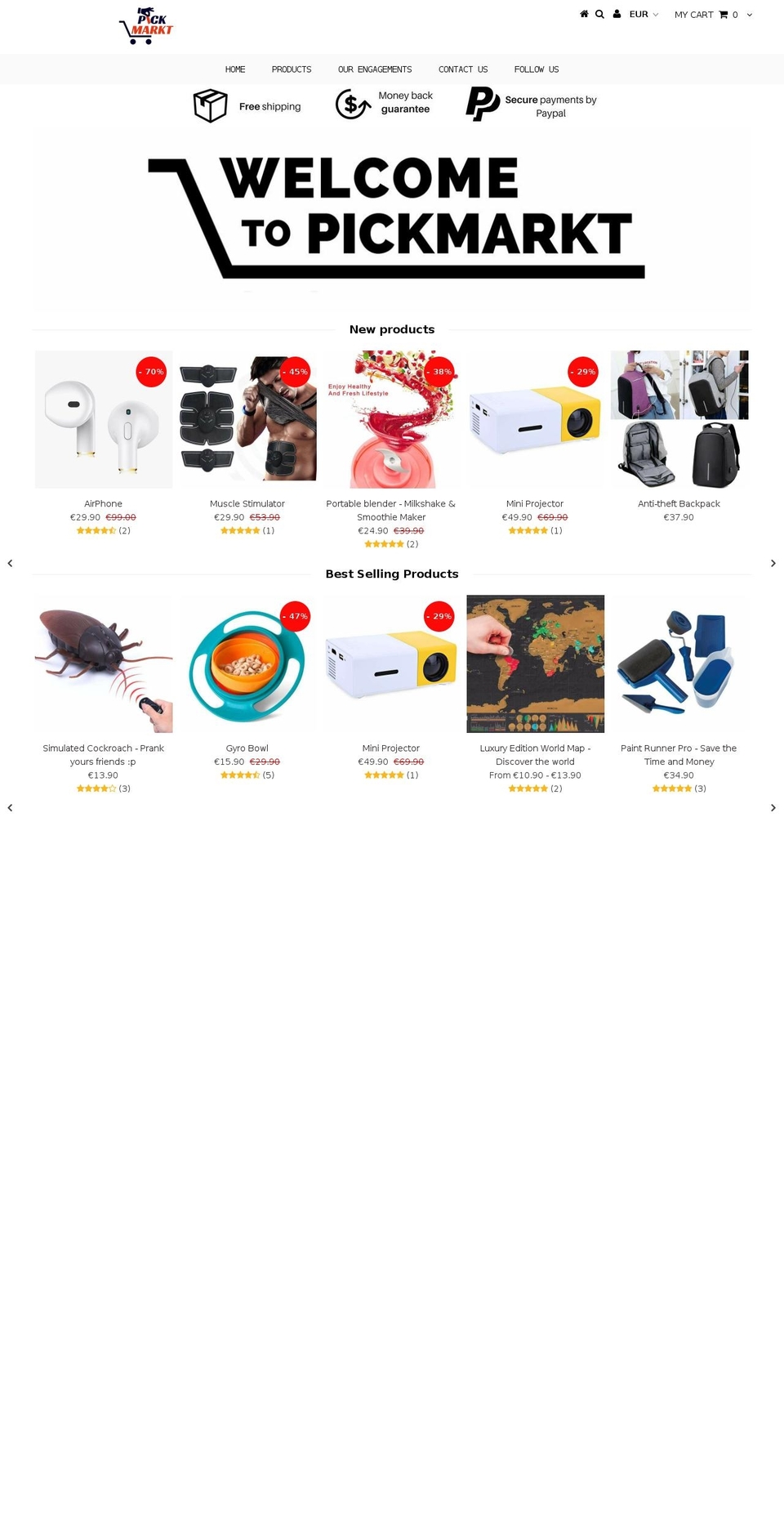 idmcollection.com — Shopify storefront screenshot