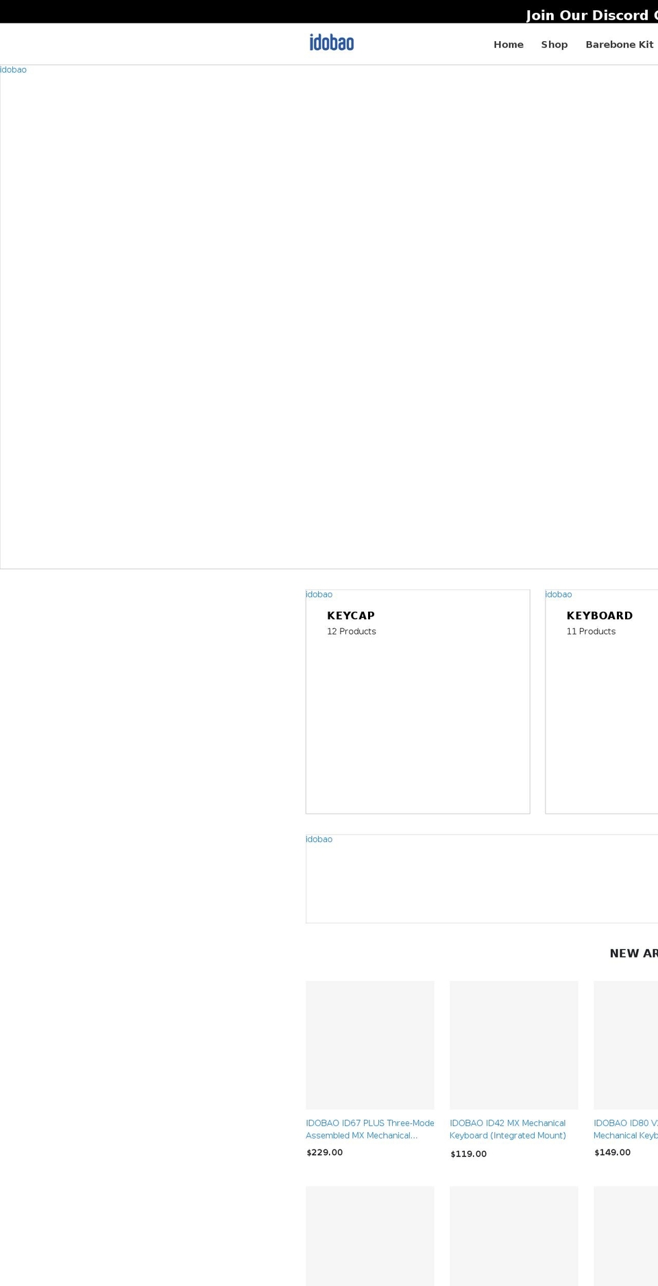 idobao.net shopify website screenshot