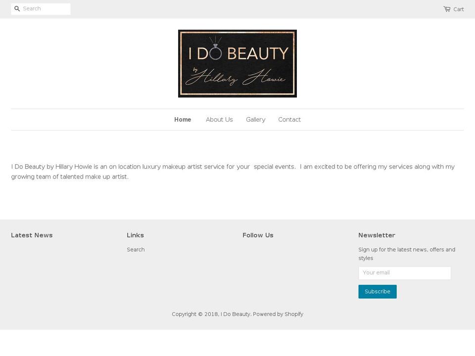 idobeautyhh.com — Shopify storefront screenshot