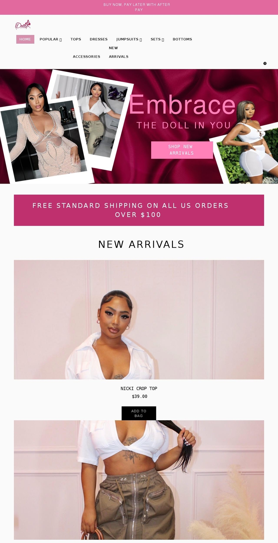 idollsonline.com shopify website screenshot