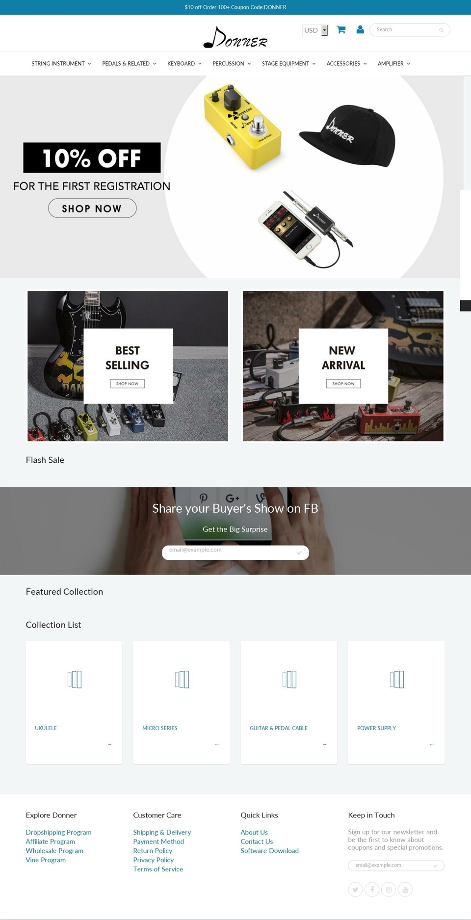 idonner.com shopify website screenshot