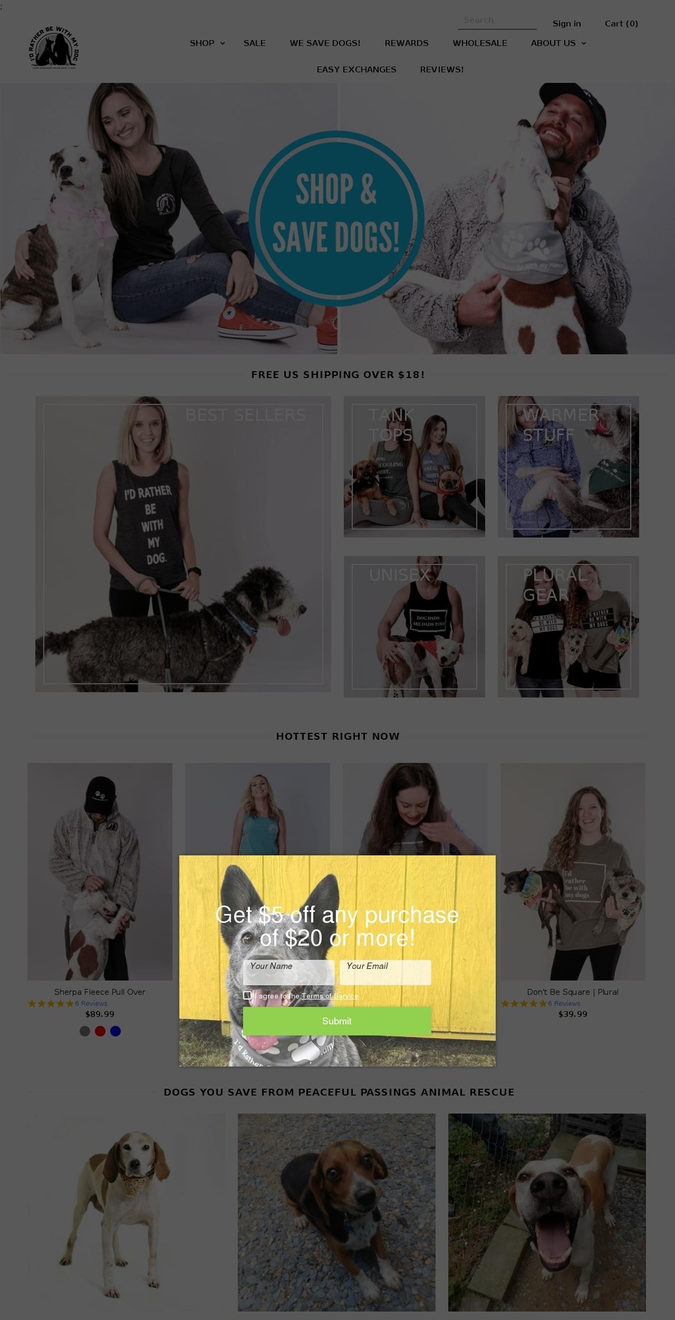 idratherbewithmycats.com — Shopify storefront screenshot