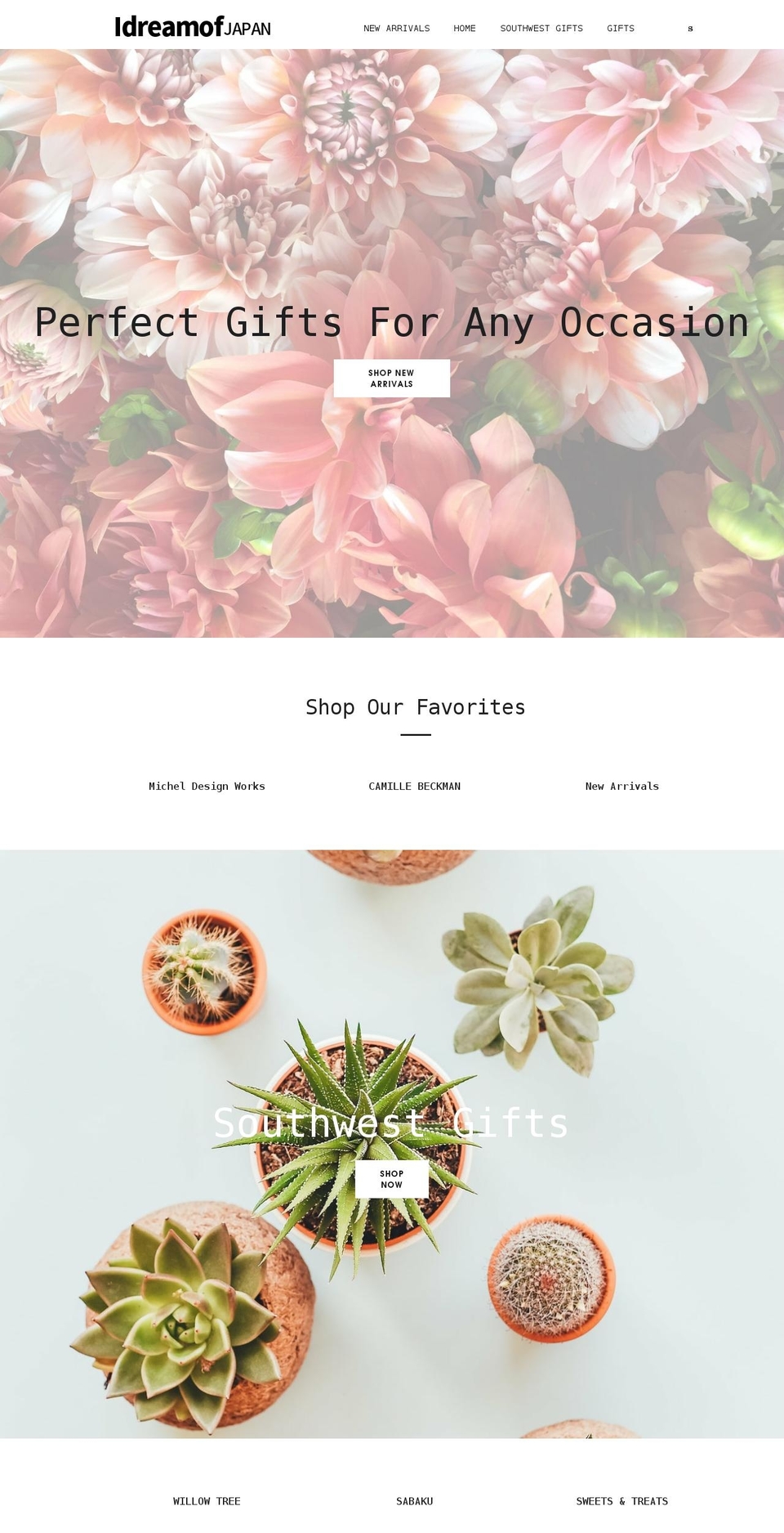 idreamofjapan.com shopify website screenshot