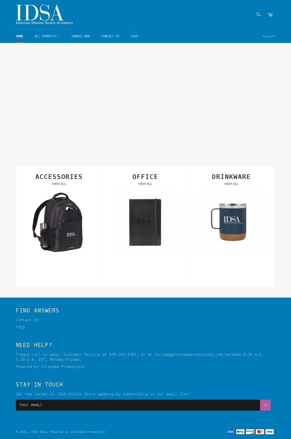 idsashop.com shopify website screenshot