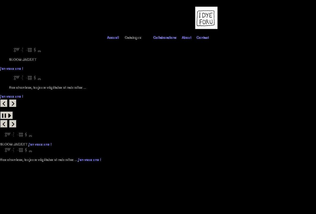 idyeforu.com shopify website screenshot