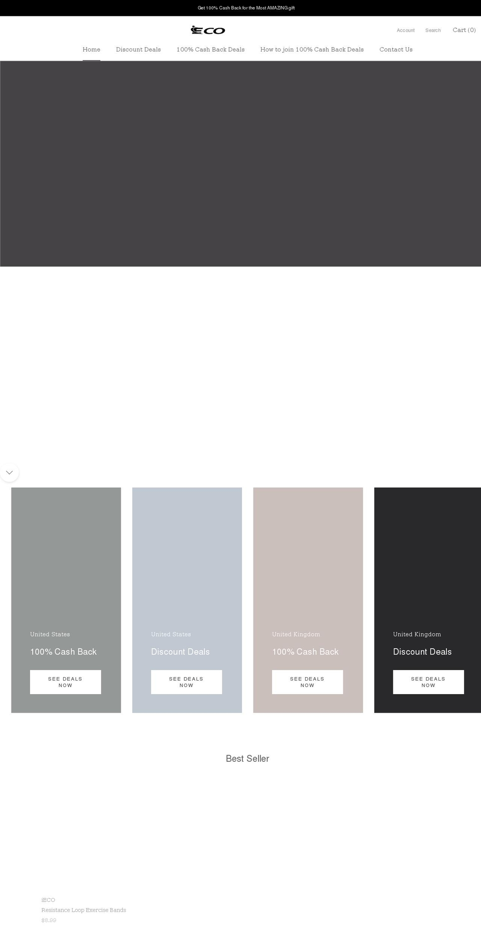 iecofit.com shopify website screenshot