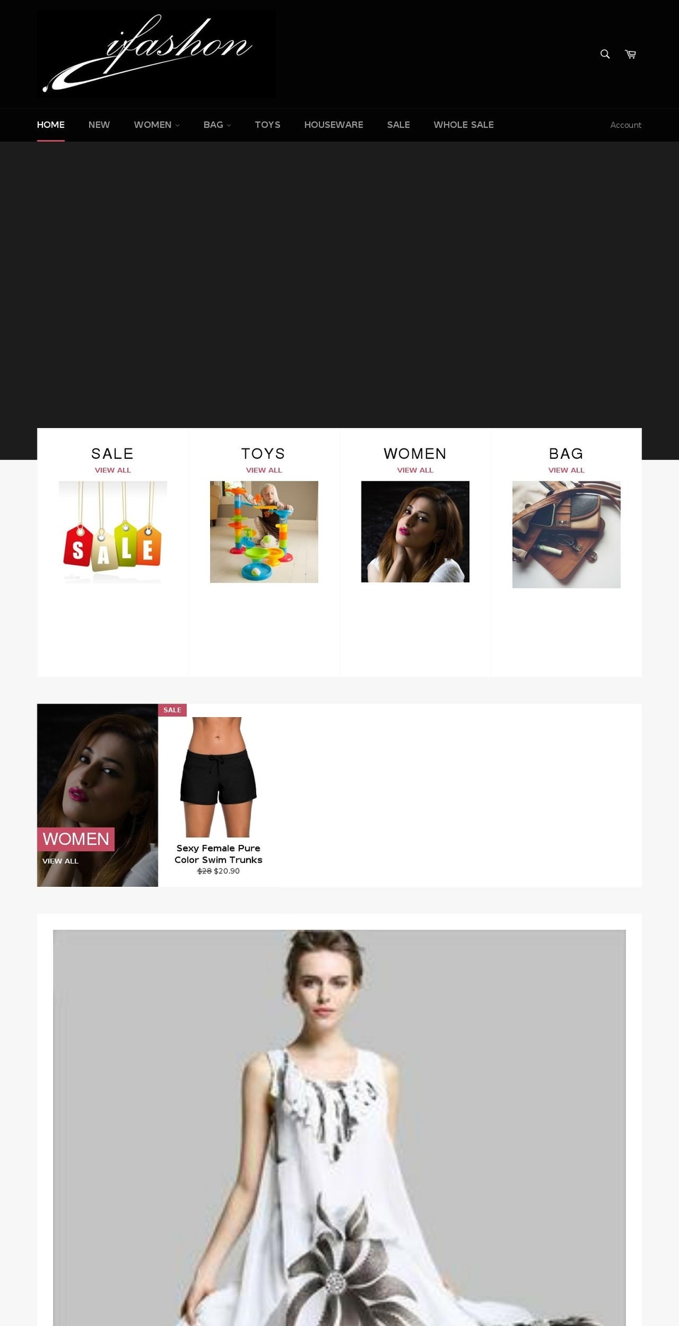 ifashon.com — Shopify storefront screenshot
