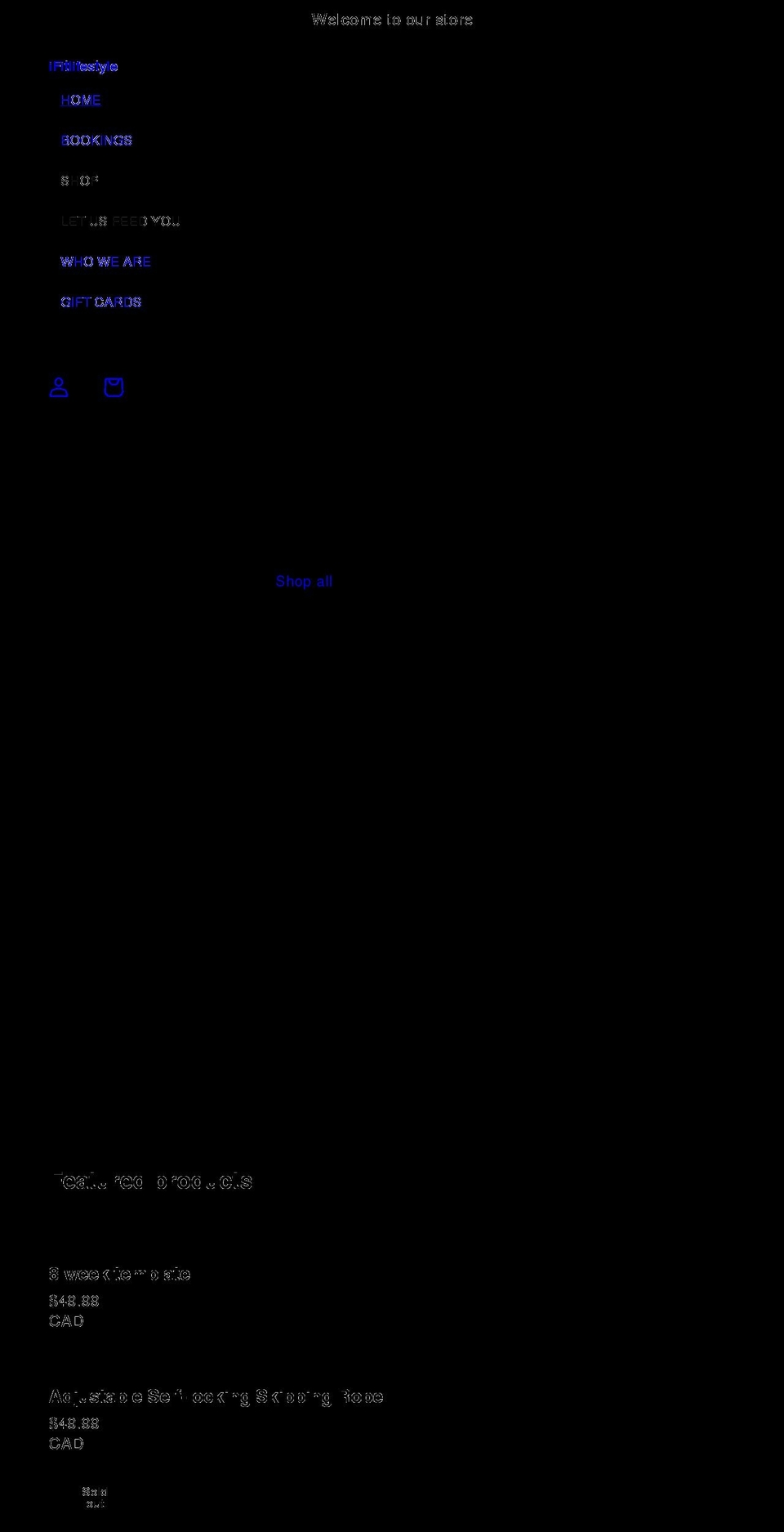 ifitlifestyle.com shopify website screenshot