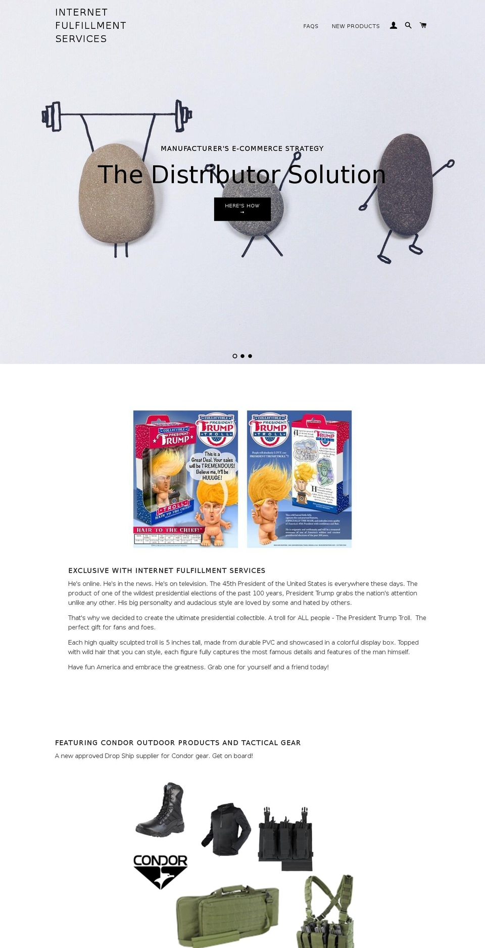 ifsb2b.com shopify website screenshot