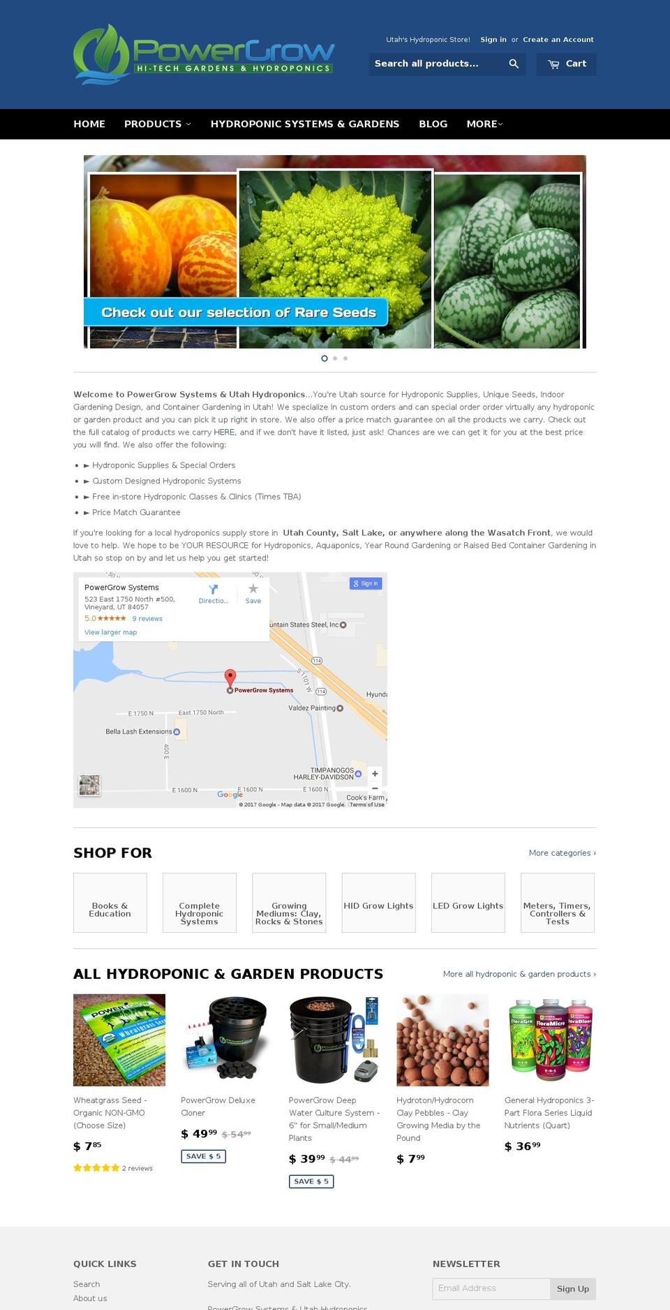 igardenshoppe.com shopify website screenshot