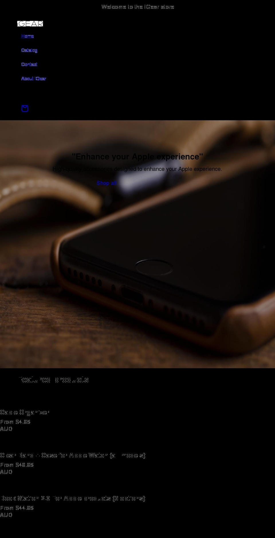 igearzone.com shopify website screenshot
