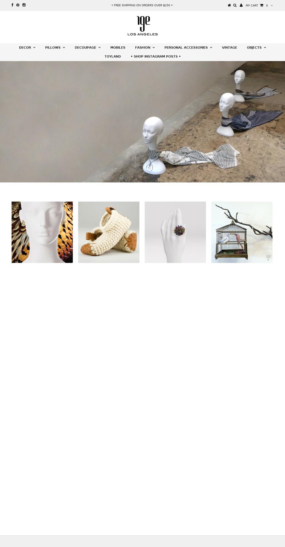 igedesign.com shopify website screenshot