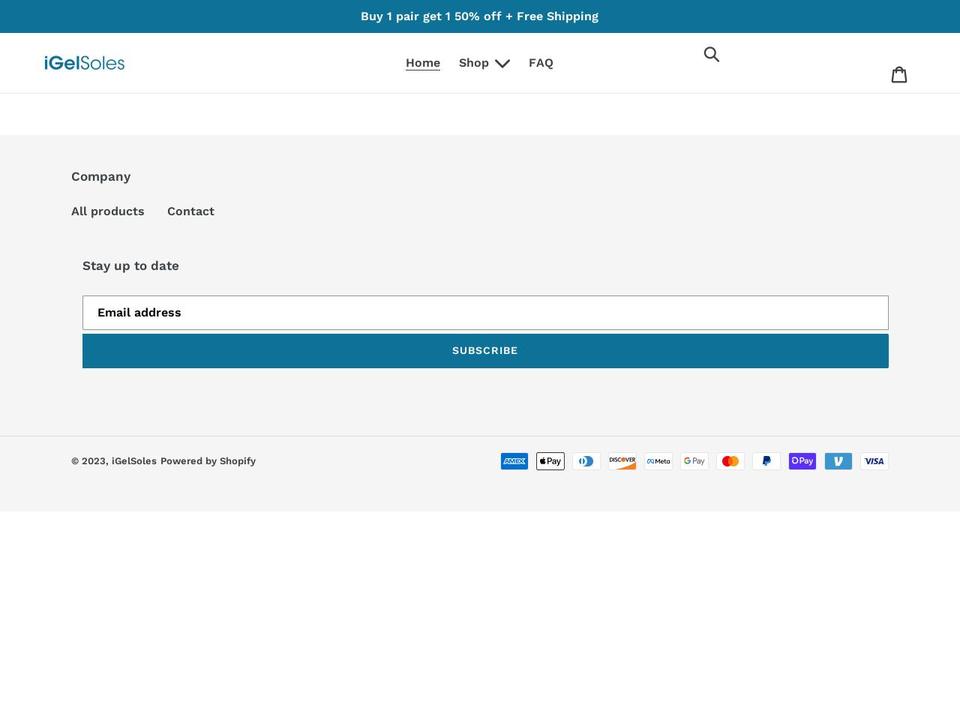 igelsoles.com shopify website screenshot