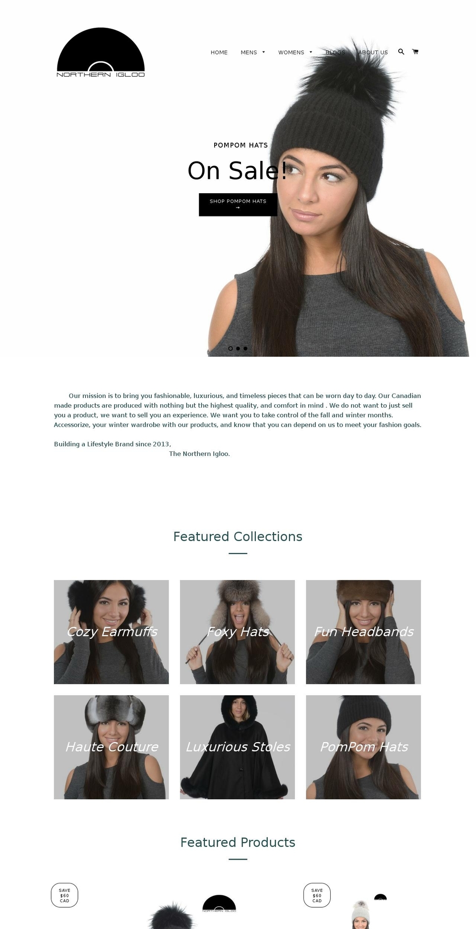 igloohats.com shopify website screenshot