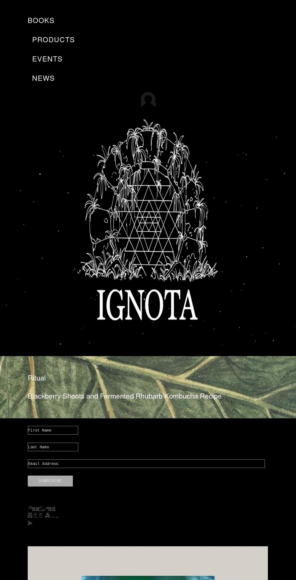 ignota.org shopify website screenshot