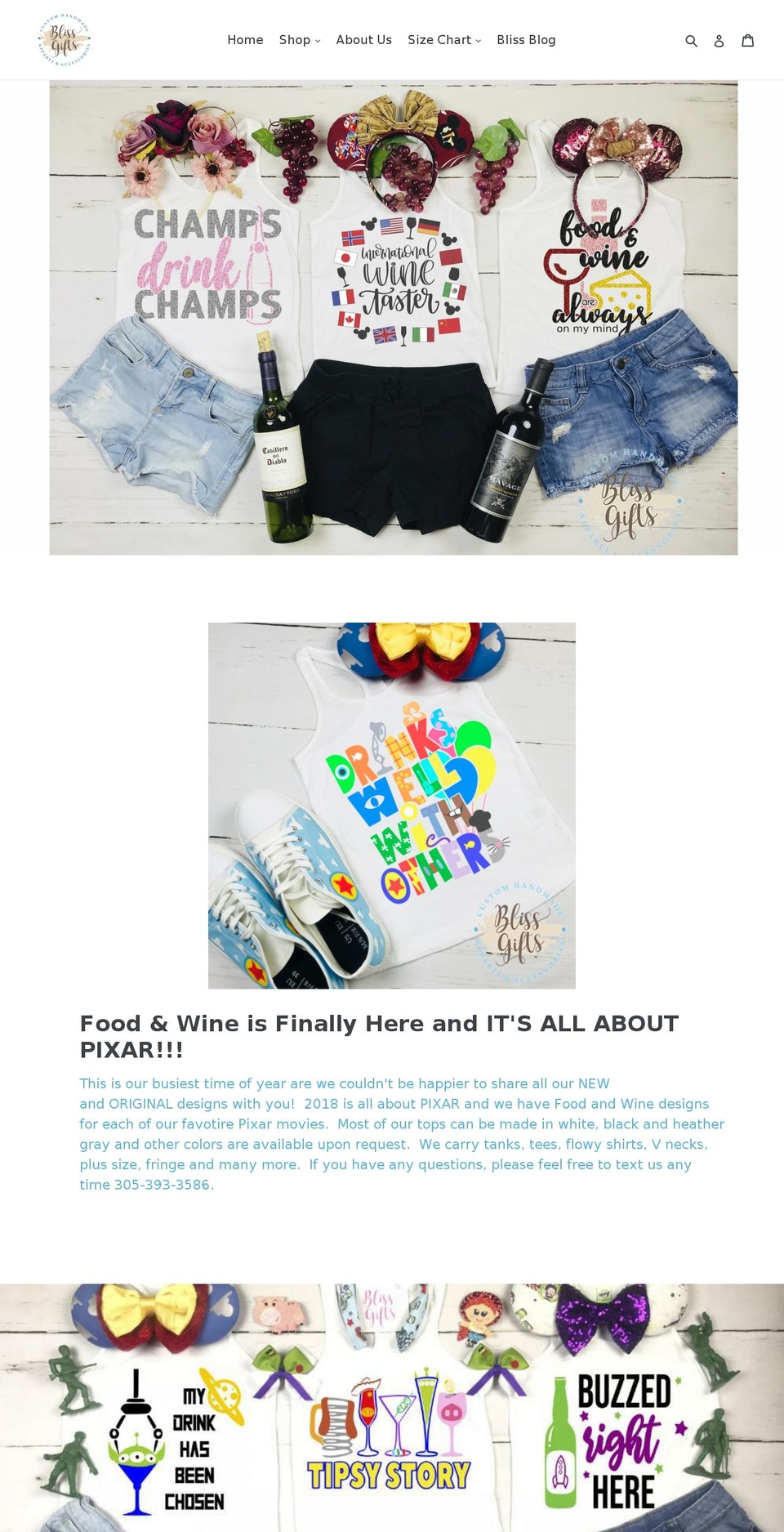 igotblissed.com — Shopify storefront screenshot