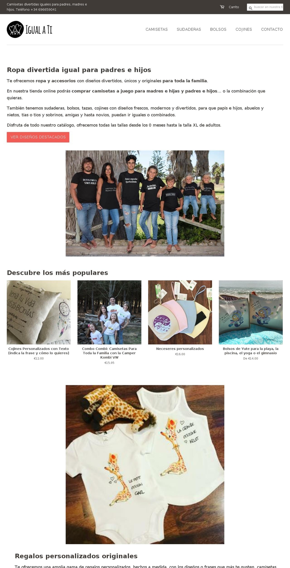 igualati.com — Shopify storefront screenshot