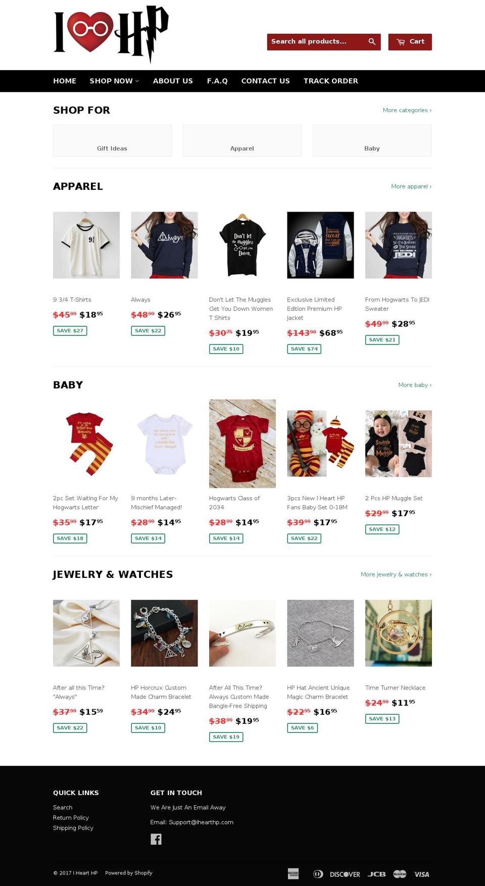 ihearthp.com shopify website screenshot