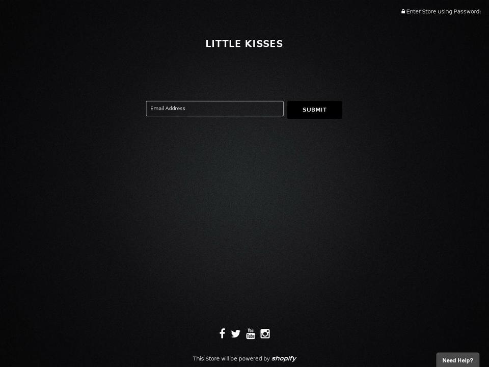 iheartkisses.com shopify website screenshot