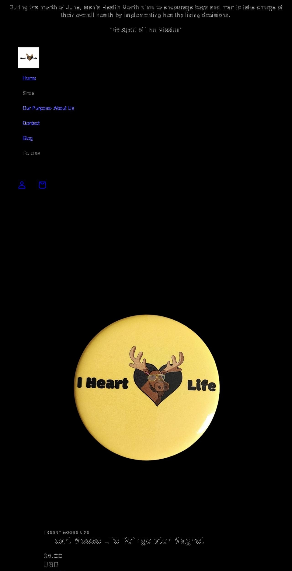 iheartmooselife.com shopify website screenshot