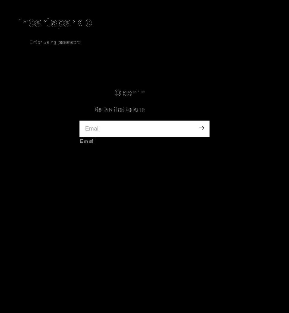 iheartsparkle.com shopify website screenshot