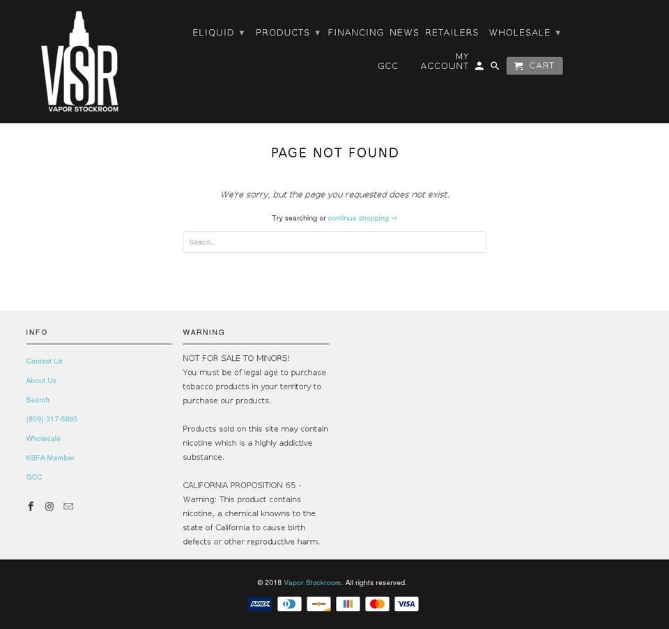 iheartthe80sejuice.com — Shopify storefront screenshot