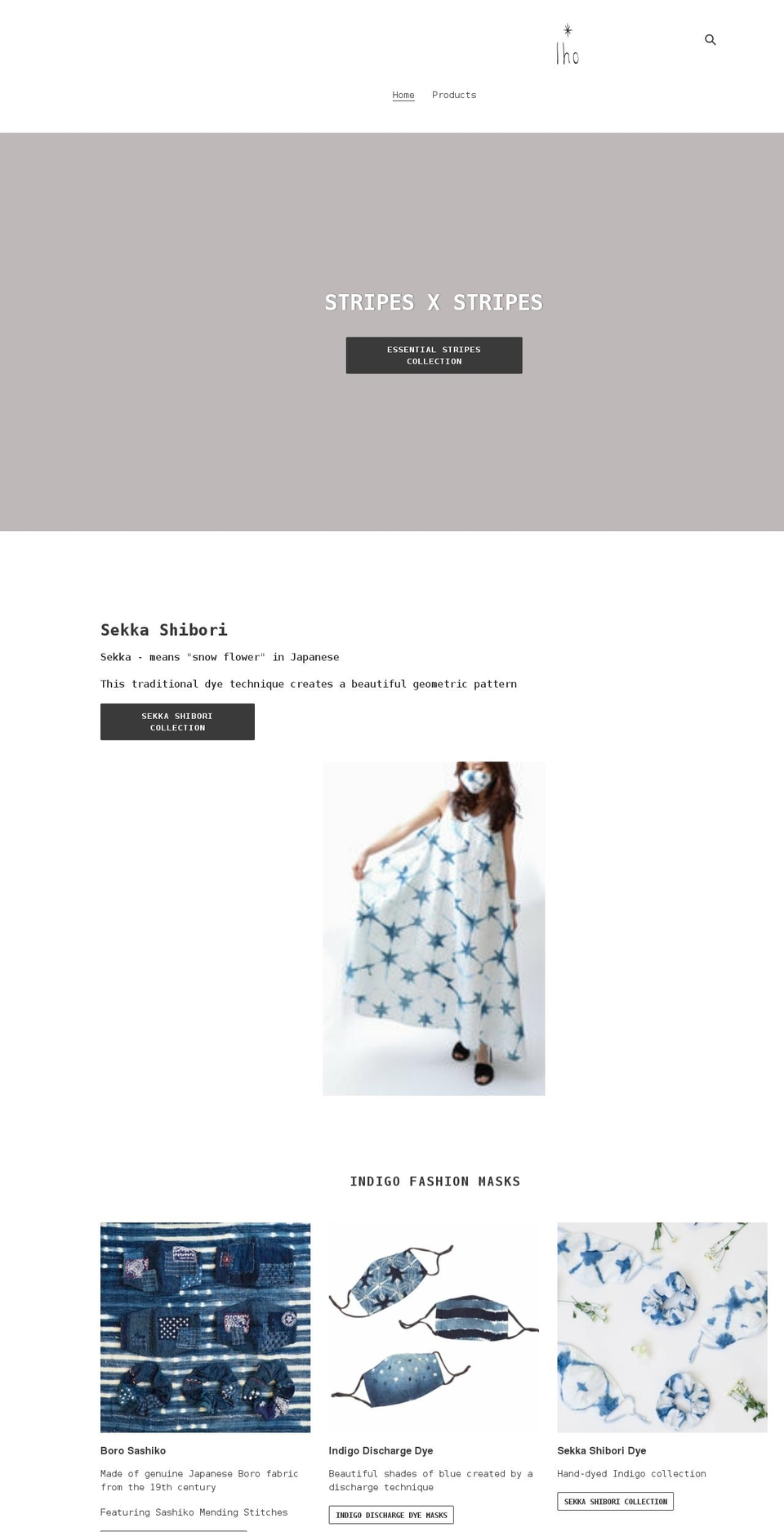 ihonyc.com shopify website screenshot