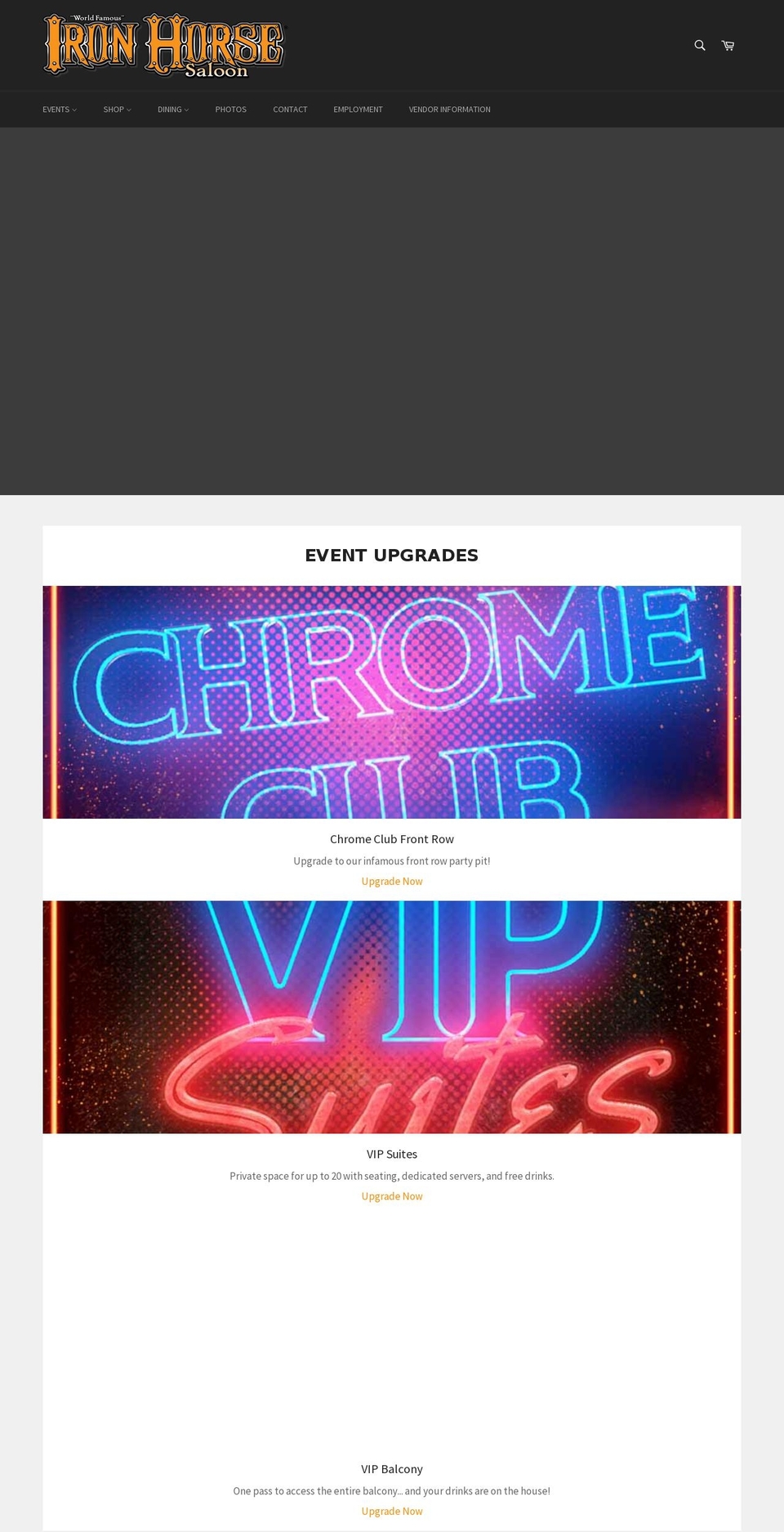 ihsturgis.com shopify website screenshot