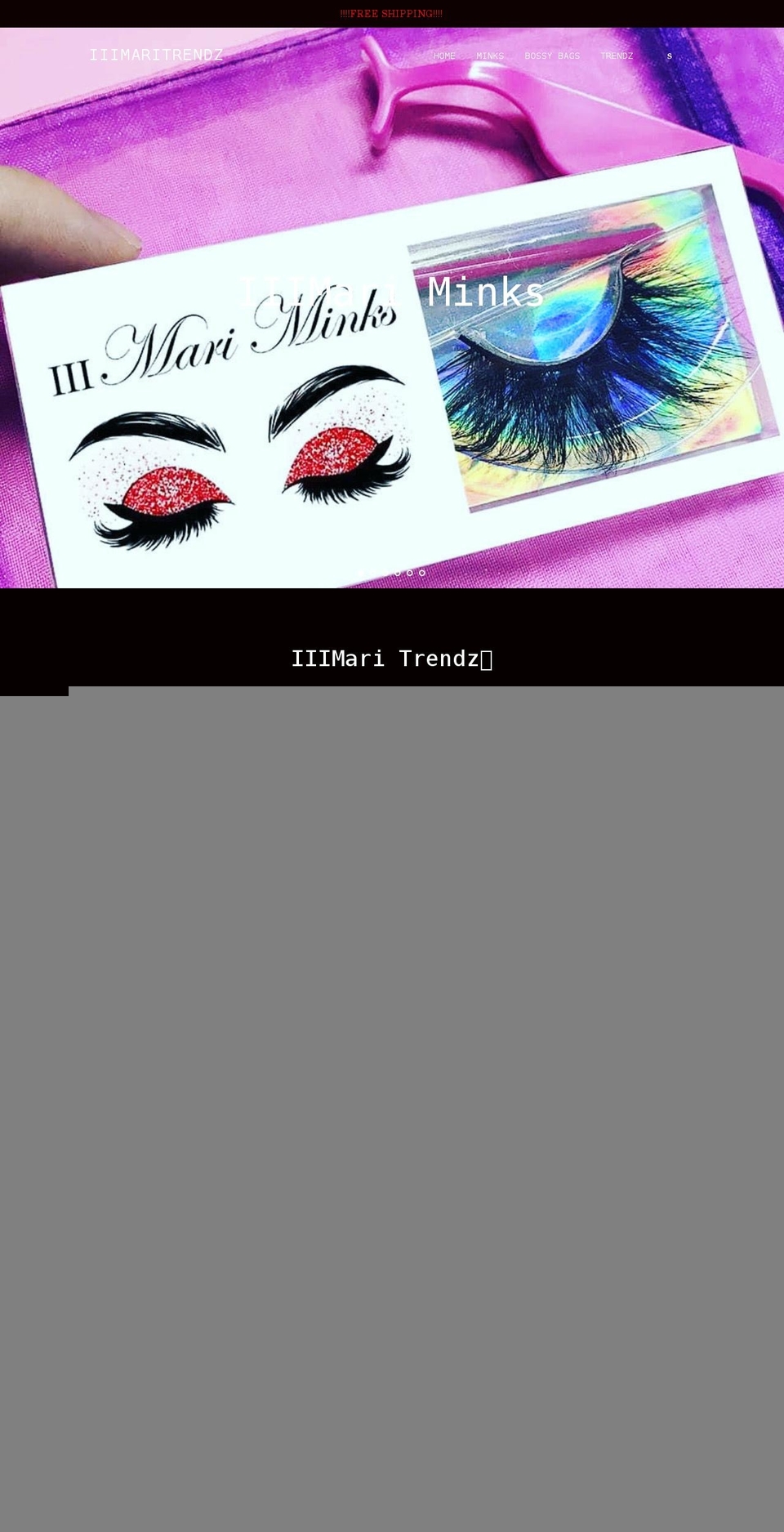 iiimaritrendz.com shopify website screenshot