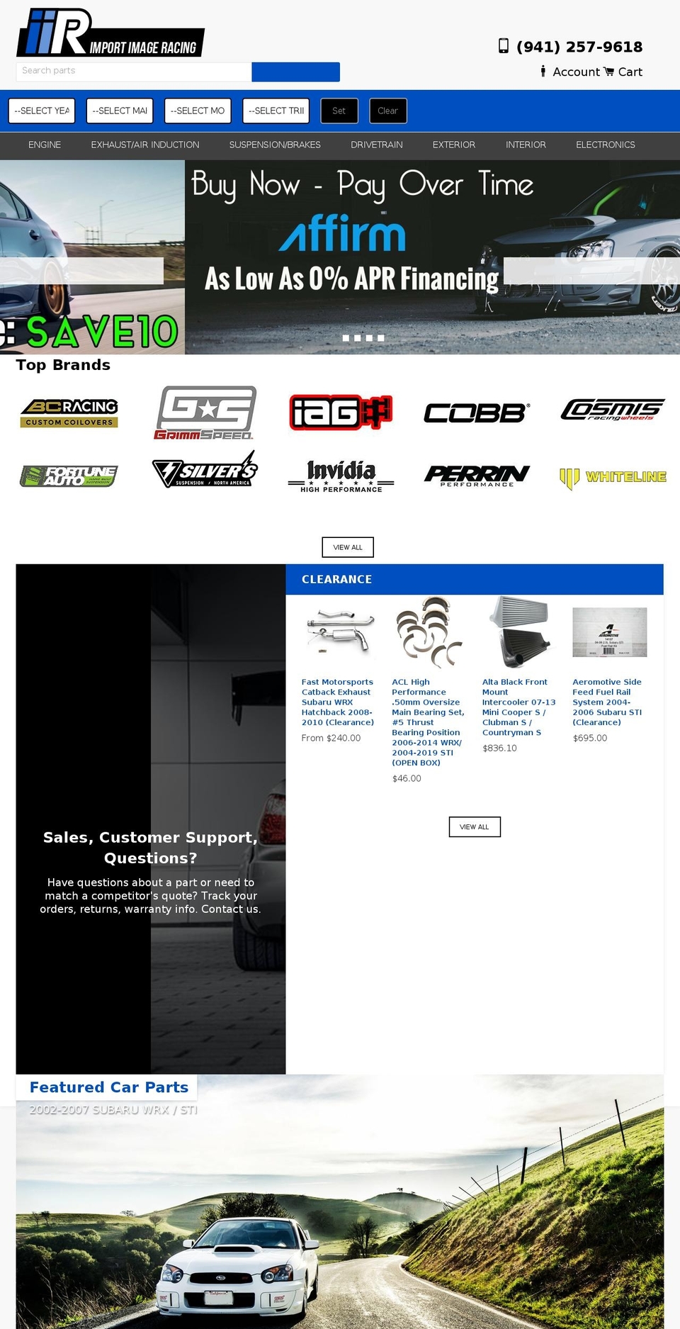 [Plus] Import Image Racing BoldPOv2Jul Shopify theme site example iiracing.com