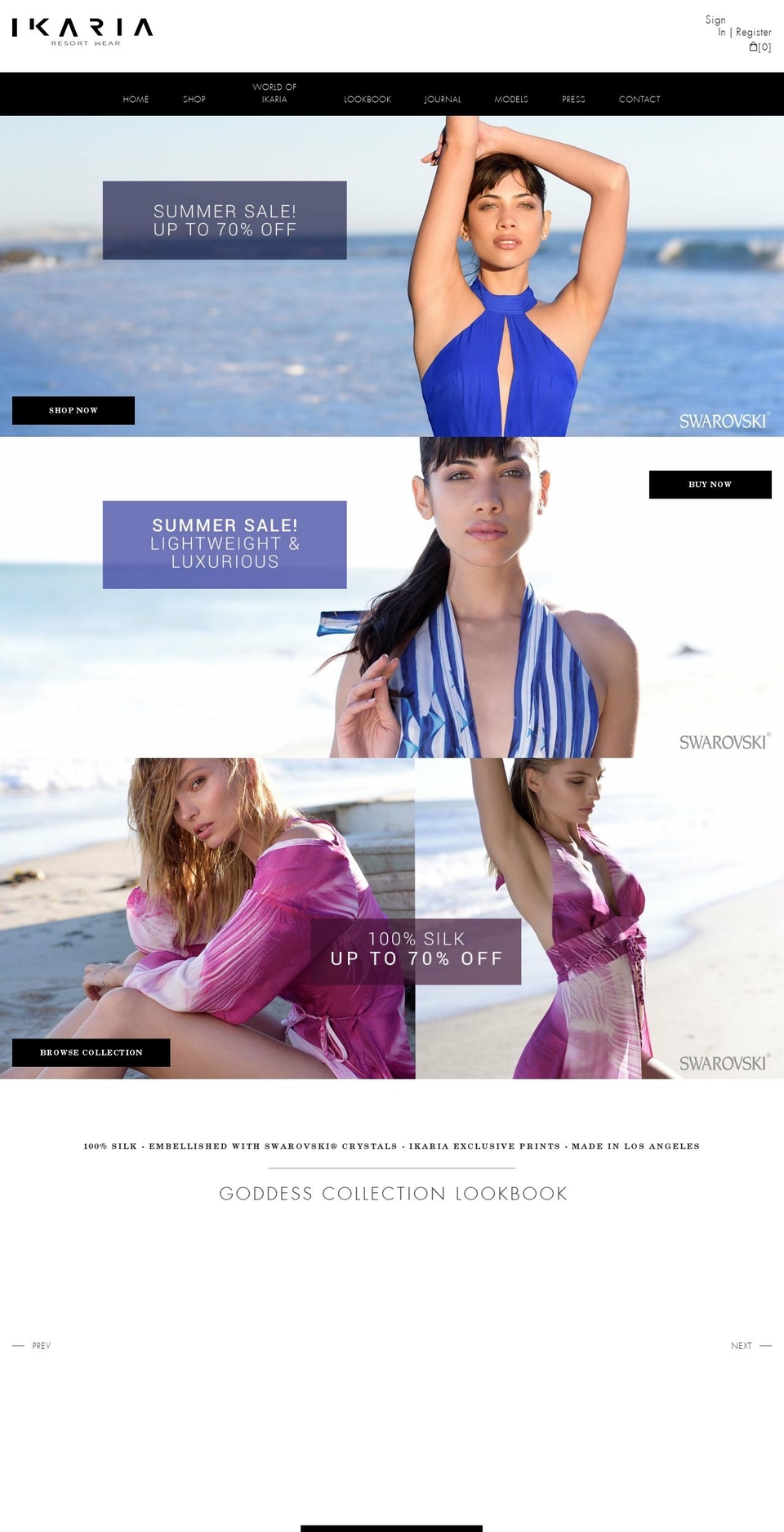 [LF] Add home carousel Shopify theme site example ikariaresortwear.com
