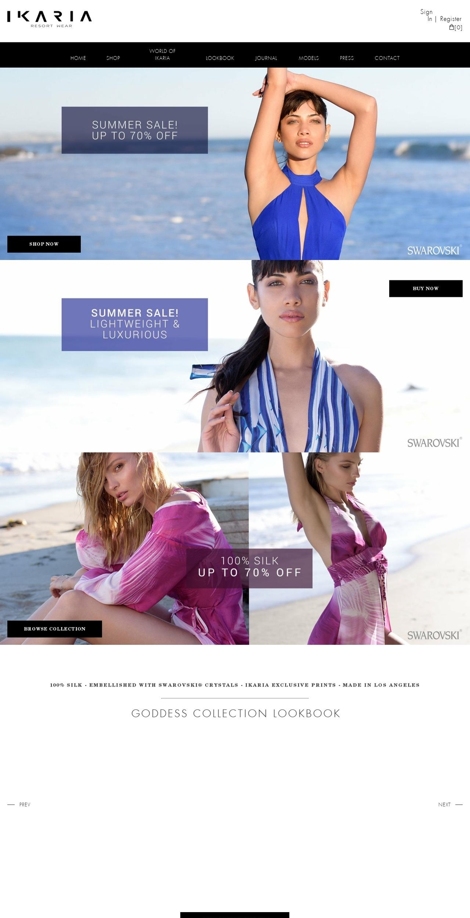 [LF] Add home carousel Shopify theme site example ikariarw.com