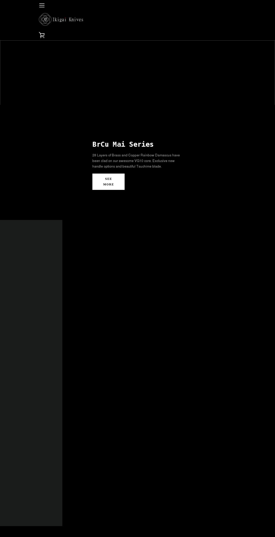 ikigaiknives.com shopify website screenshot