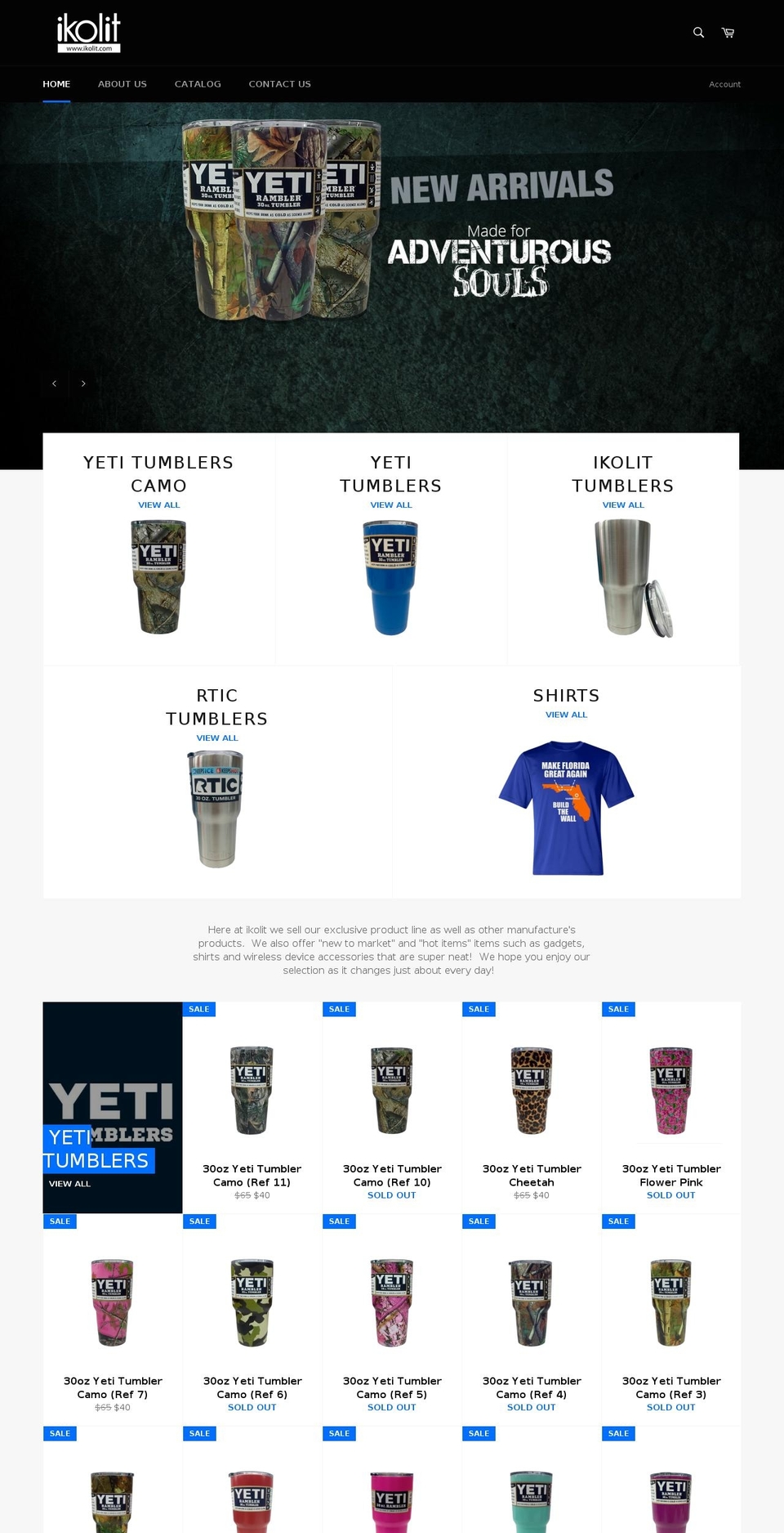 ikolit.com — Shopify storefront screenshot