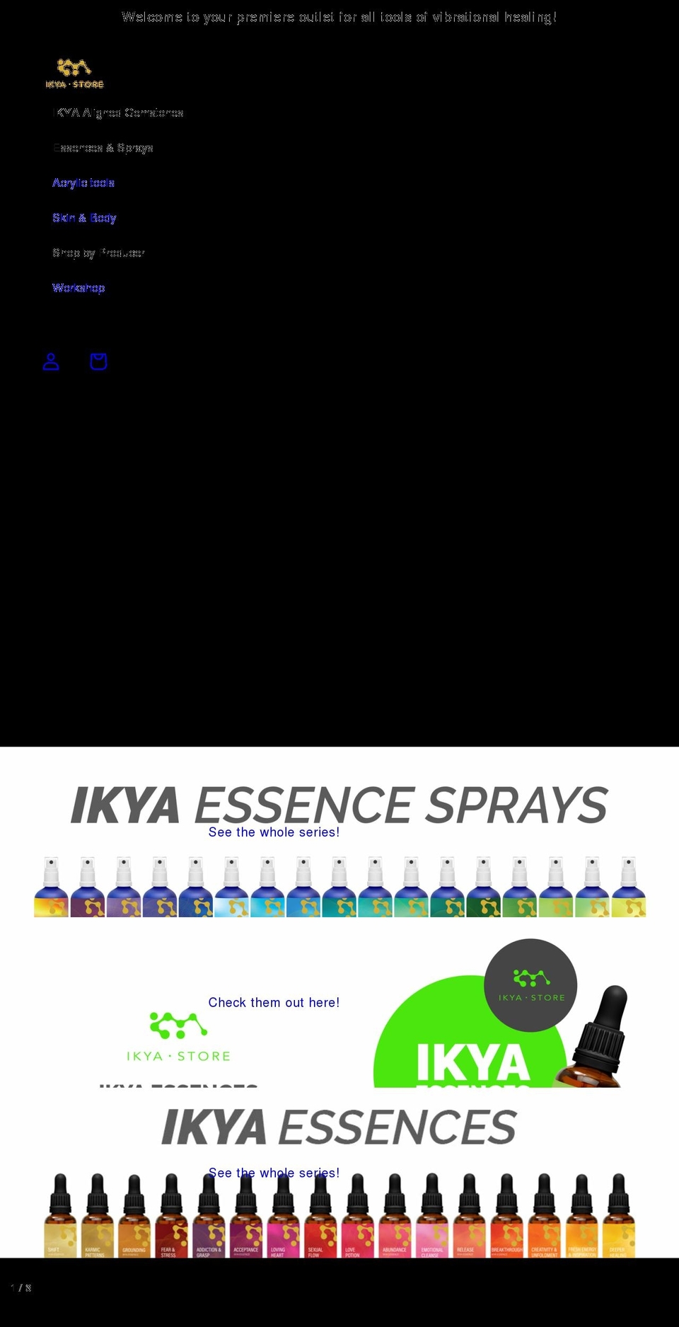 ikyastore.com shopify website screenshot