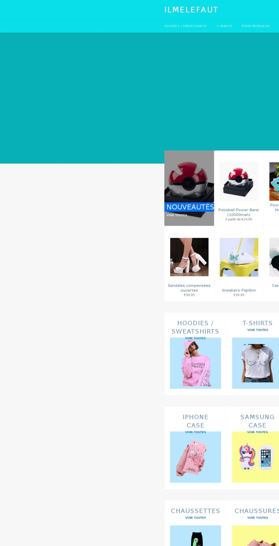 il-me-le-faut.com — Shopify storefront screenshot