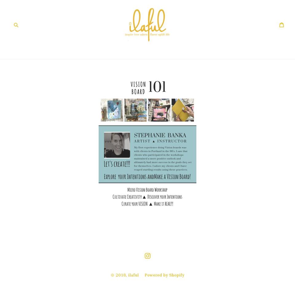 ilaful.com shopify website screenshot